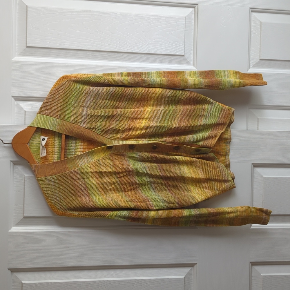 Back beat & Co space dye cardigan